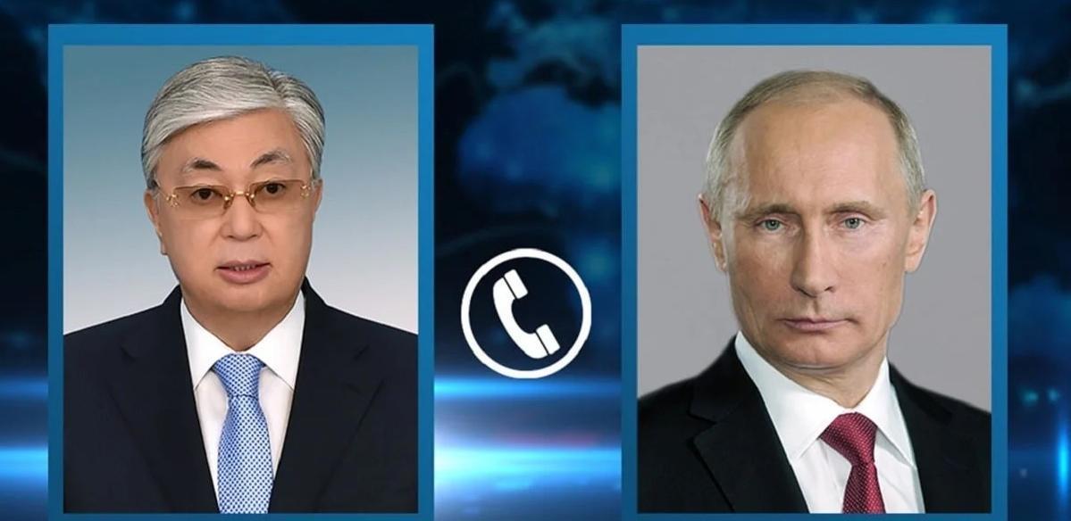 Токаев поговорил с Путиным