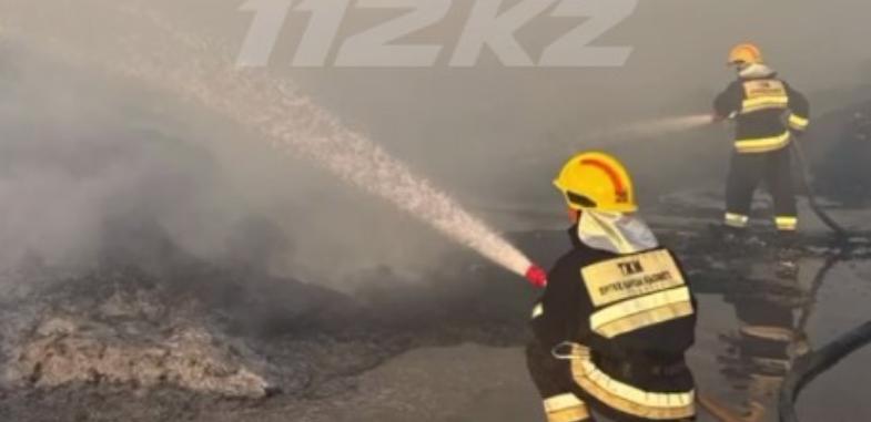 170 тонн хлопка горело