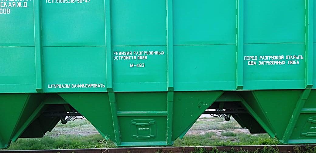 Временно прекратили поставку зерна через порт Актау