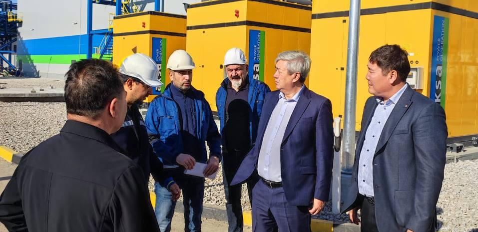 В Кызылорде завершают строительство парагазовой установки 