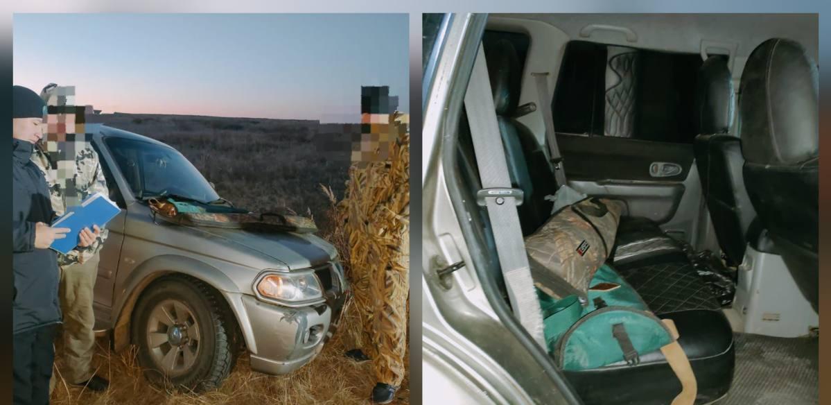 Полиция устроила погоню за браконьерами  в Карагандинской области