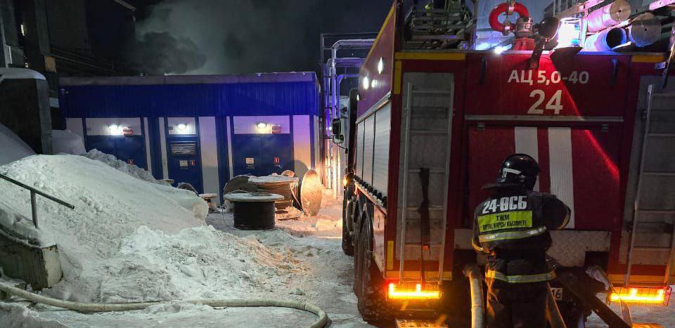 На маслозаводе в ВКО произошел пожар