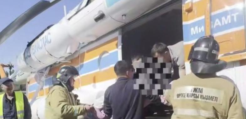 Ребенка экстренно транспортировали в Кокшетау
