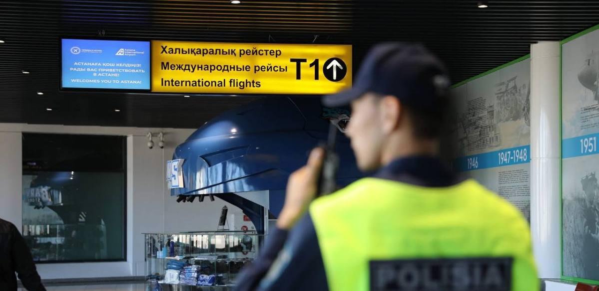 Иностранца арестовали за шутку о бомбе в аэропорту Астаны