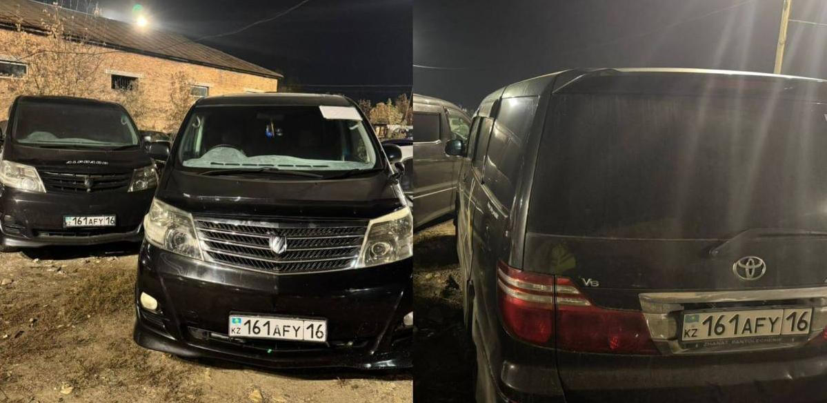 Необычную схему с госномерами на авто раскрыли в Казахстане