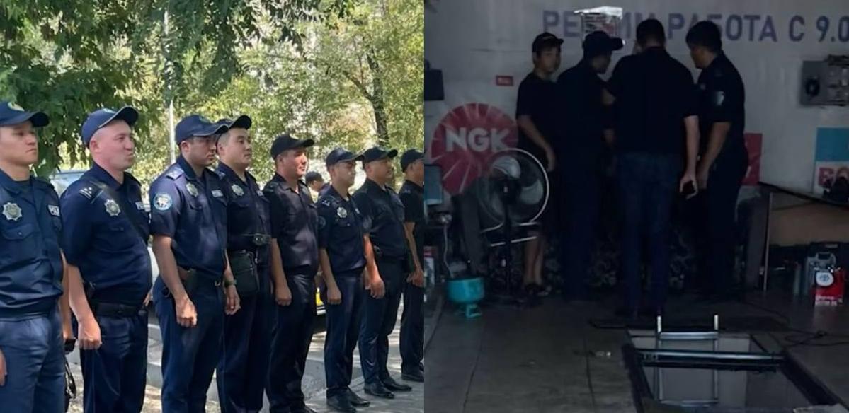 В Алматы почти 40 человек задержали в ТЦ «Кар Сити»