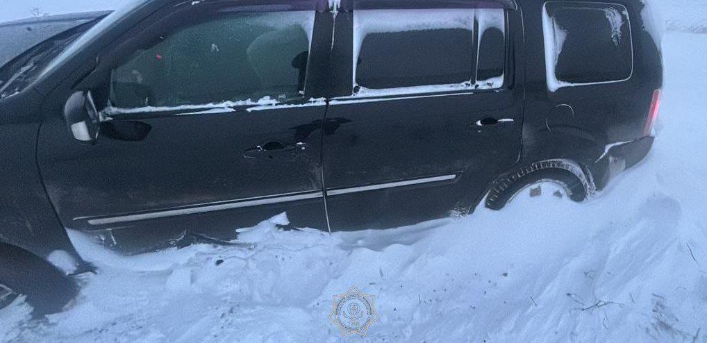 Из снежного плена спасли 6 человек в Акмолинской области