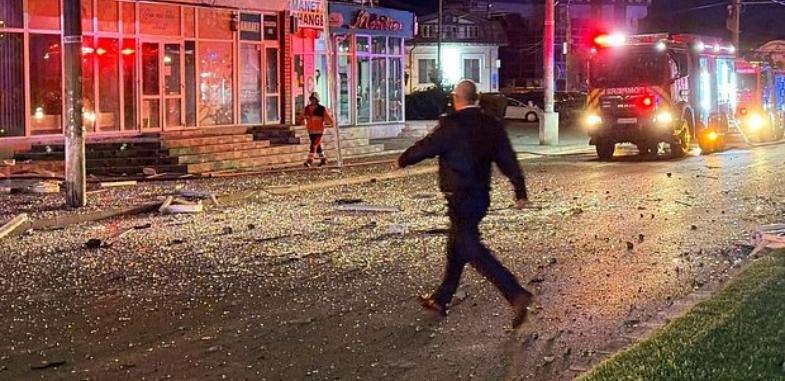 БПЛА ударил по многоэтажке в румынском городе 