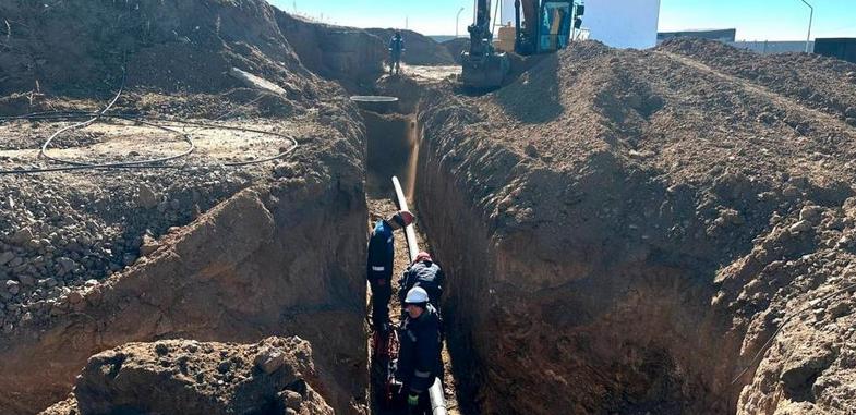 Водопровод проводят на деньги коррупционеров в Карагандинской области