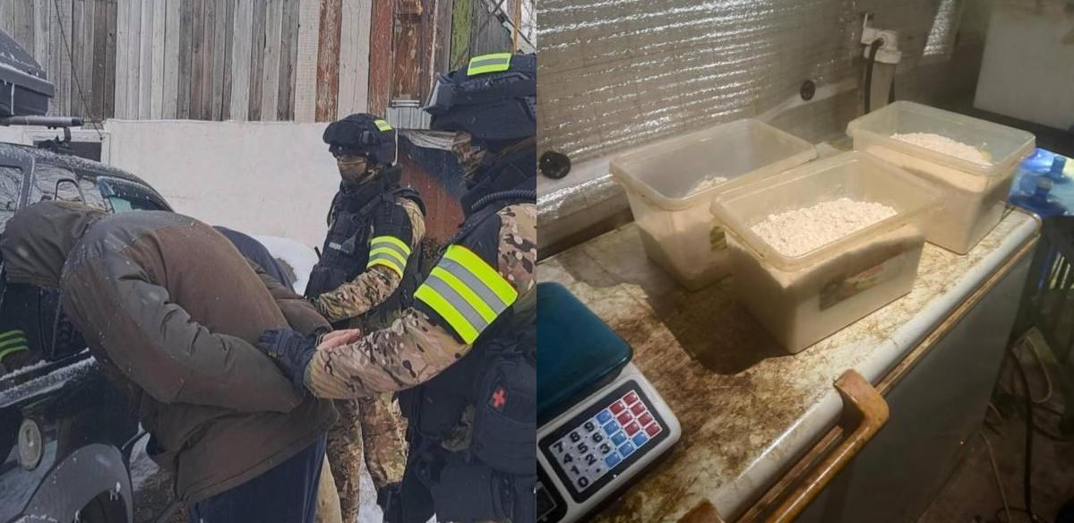 Тонна прекурсоров: в Караганде накрыли подпольную нарколабораторию 