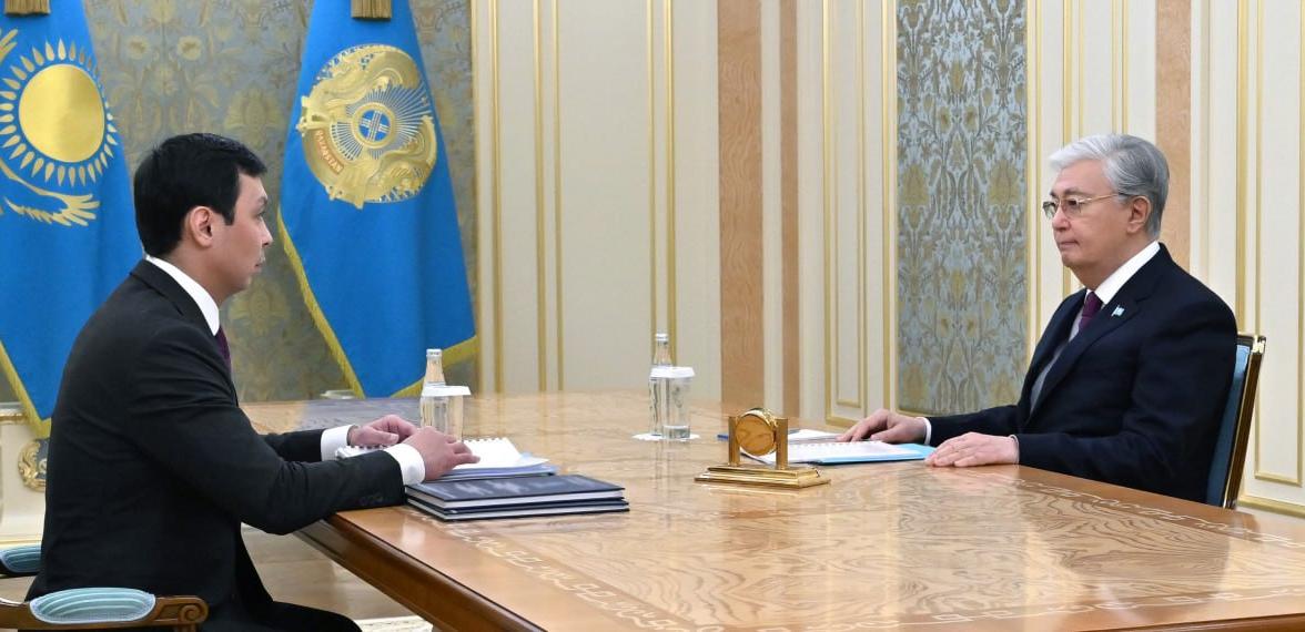 Асхат Жумагали рассказал Токаеву о борьбе с коррупцией в стране