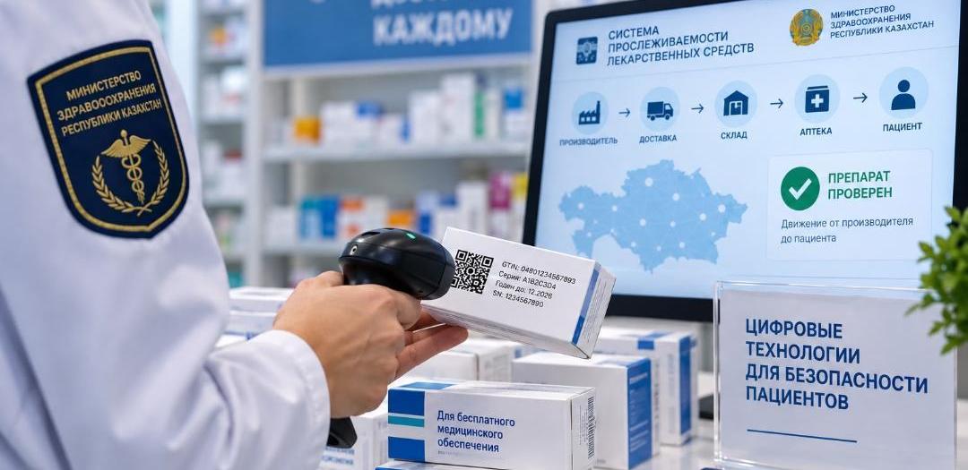 Десятки тысяч бесплатных лекарств продавали в аптеках Казахстана 