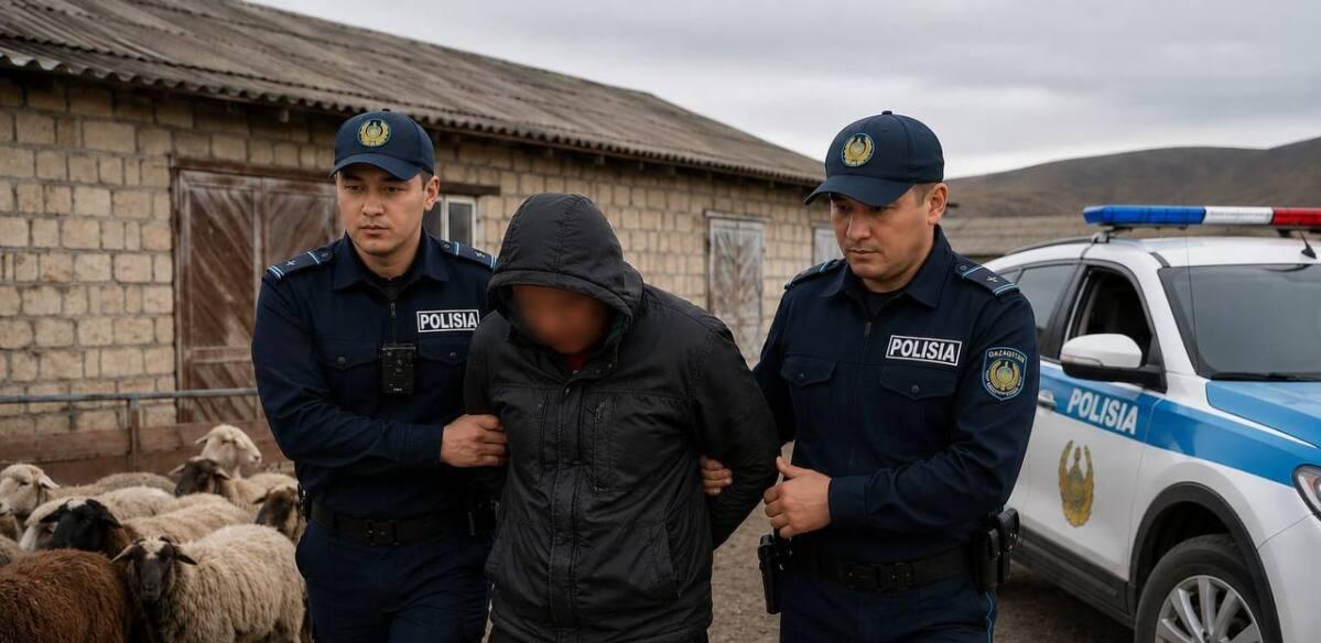 Бывший пастух украл 72 овцы в Жамбылской области