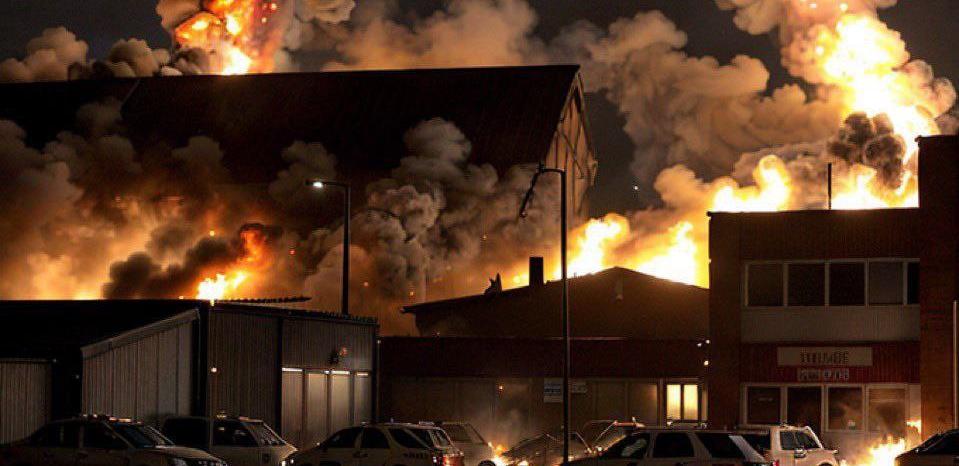 Взрыв прогремел в британском городе 