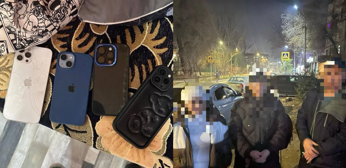 Задержано «криминальное трио» карманников в Алматы