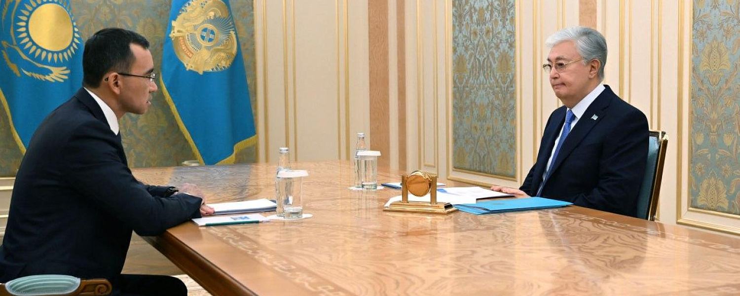 Токаев принял Маулена Ашимбаева