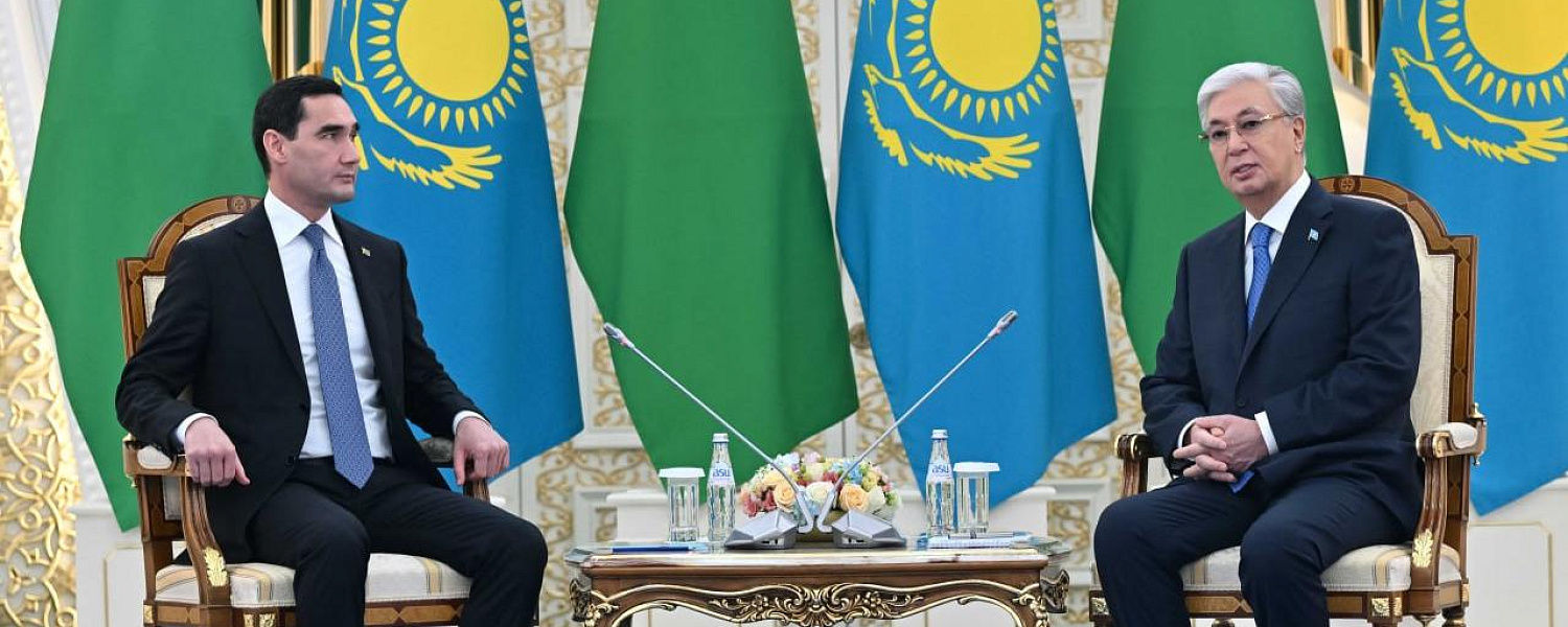 Токаев и Бердымухамедов провели переговоры