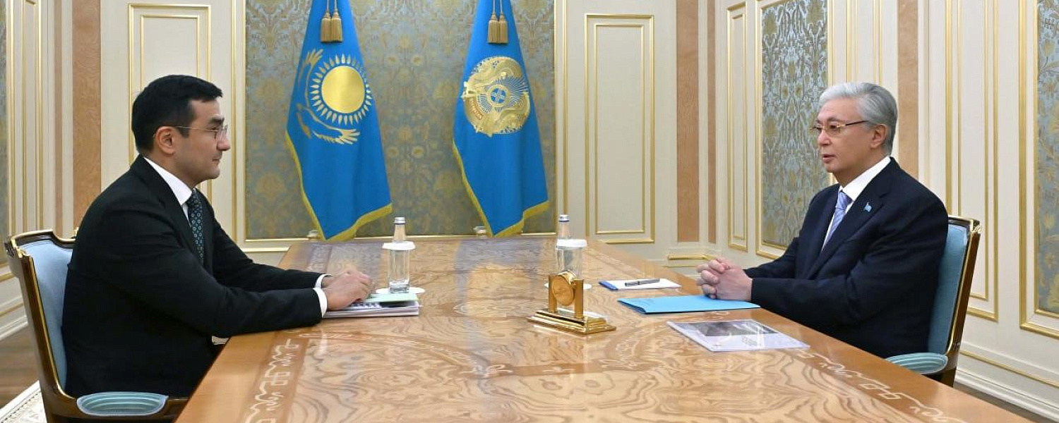 Токаев принял главу холдинга «Байтерек»
