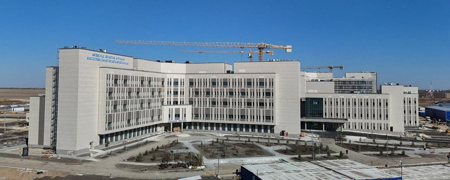 В Кокшетау строят один из крупнейших медцентров Казахстана 