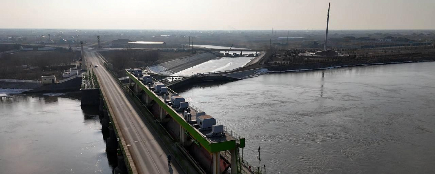 Около 500 куб. воды в секунду поступает из Центральной Азии в Сырдарью