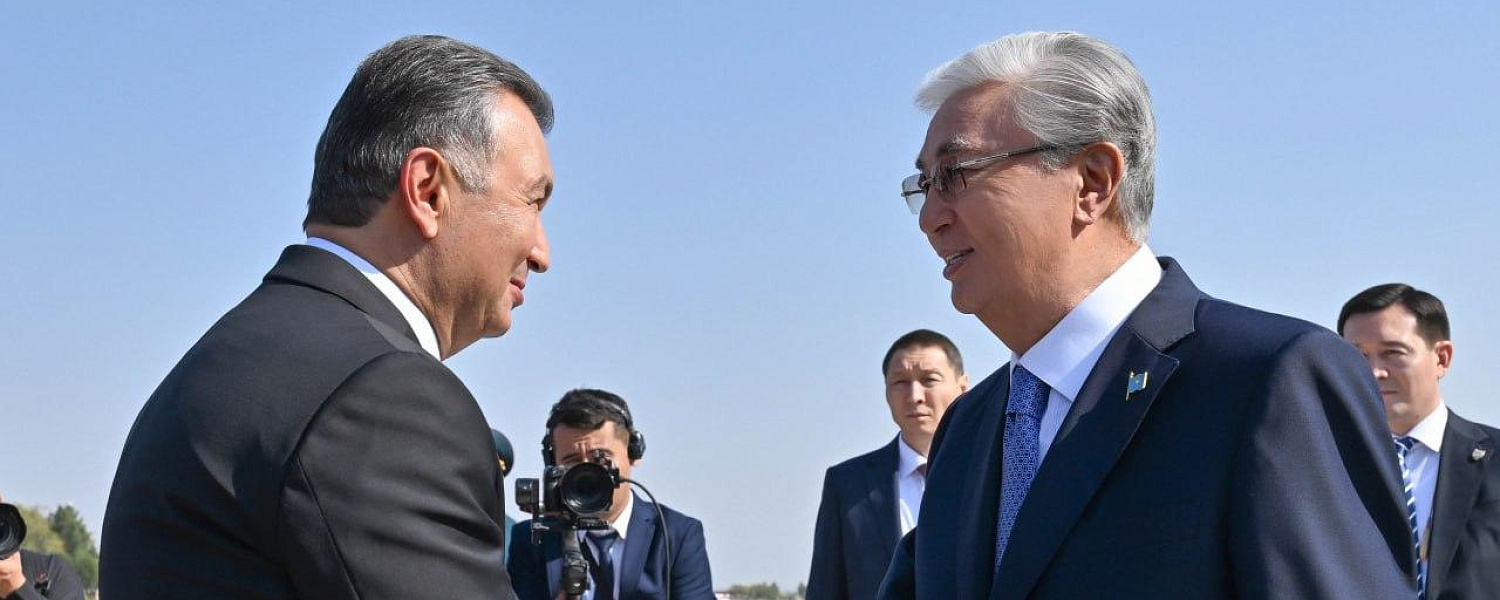 Токаев прилетел с визитом в Душанбе