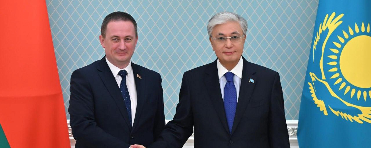 Токаев принял премьер-министра Беларуси