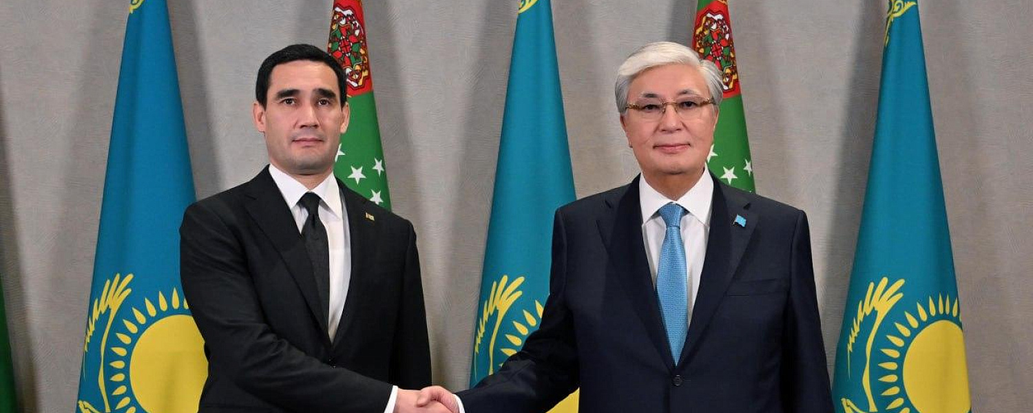 Токаев провел встречу с президентом Туркменистана