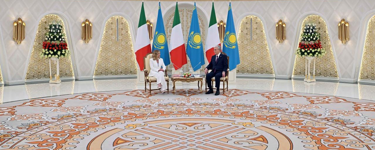 Касым-Жомарт Токаев и Джорджа Мелони провели переговоры