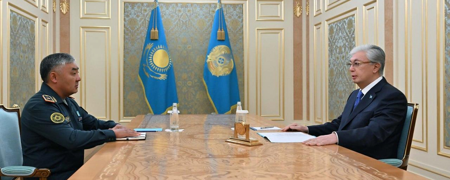 Какие задачи Токаев поставил министру обороны