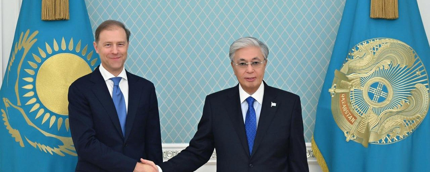 Токаев принял заместителя председателя правительства России