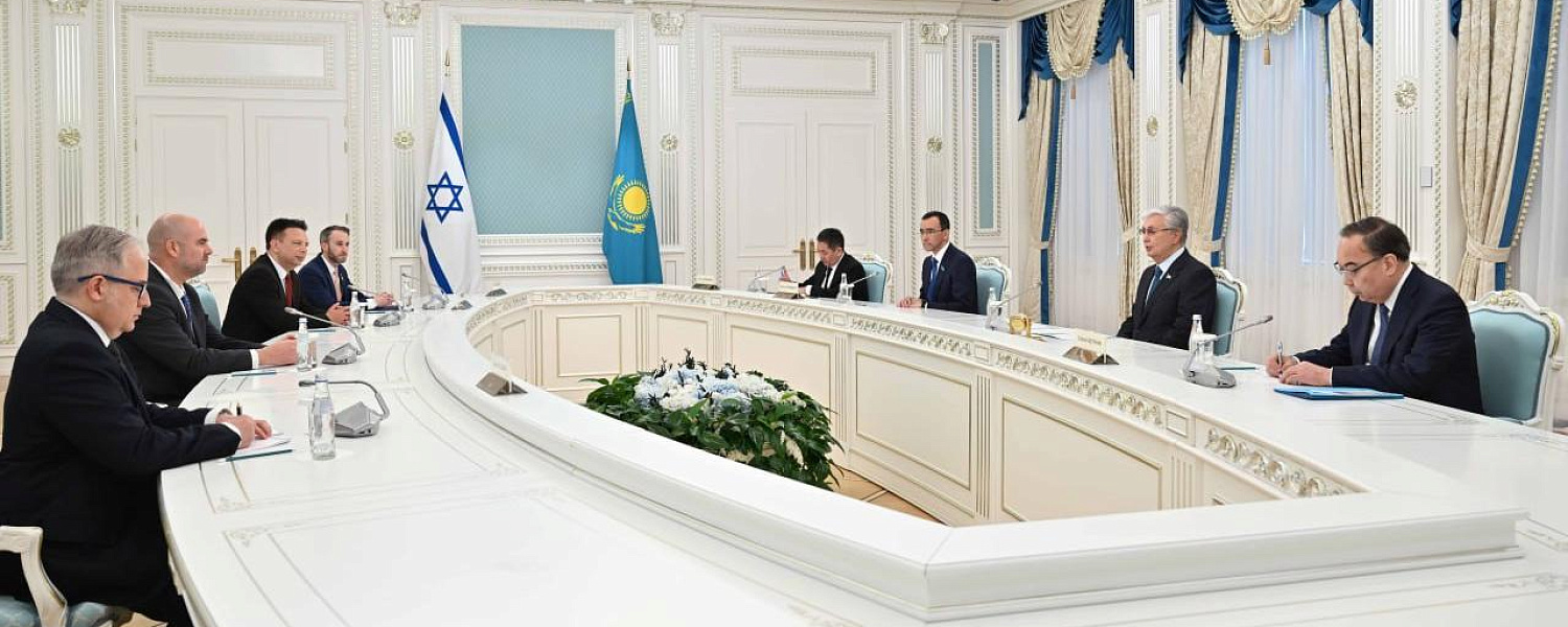 Токаев принял председателя Кнессета Израиля