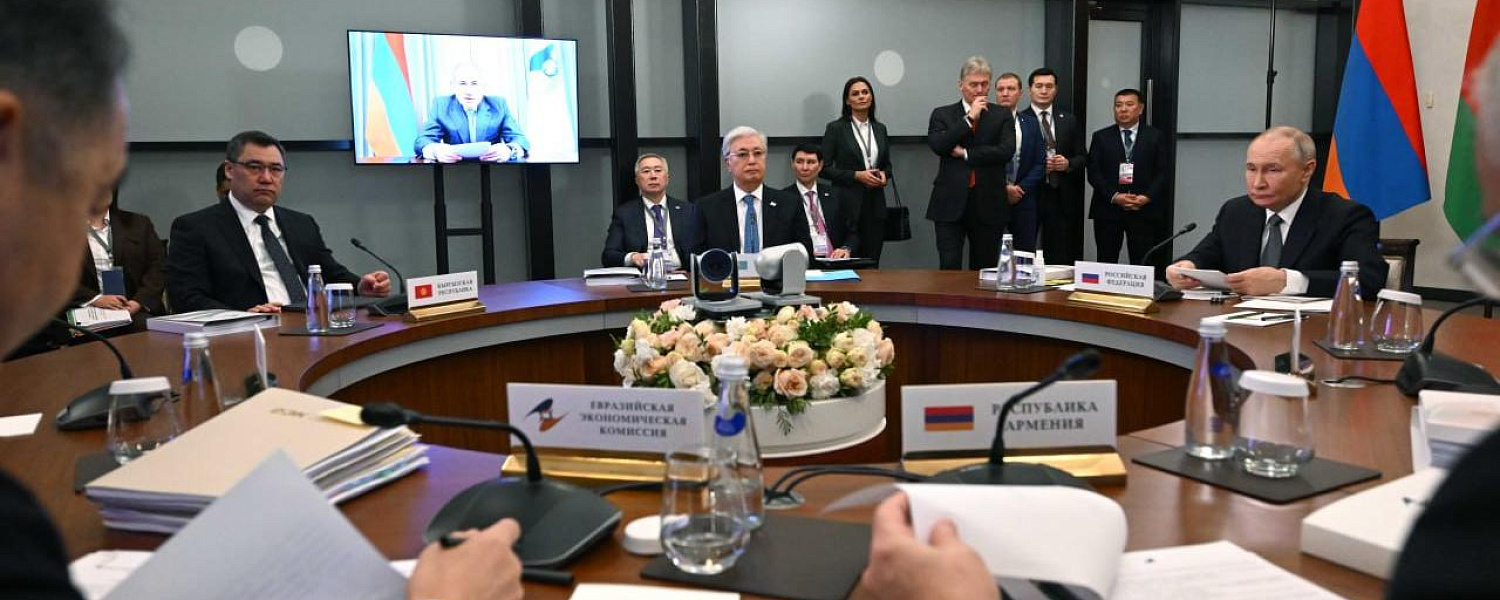Токаев принял участие в заседании ВЕЭС