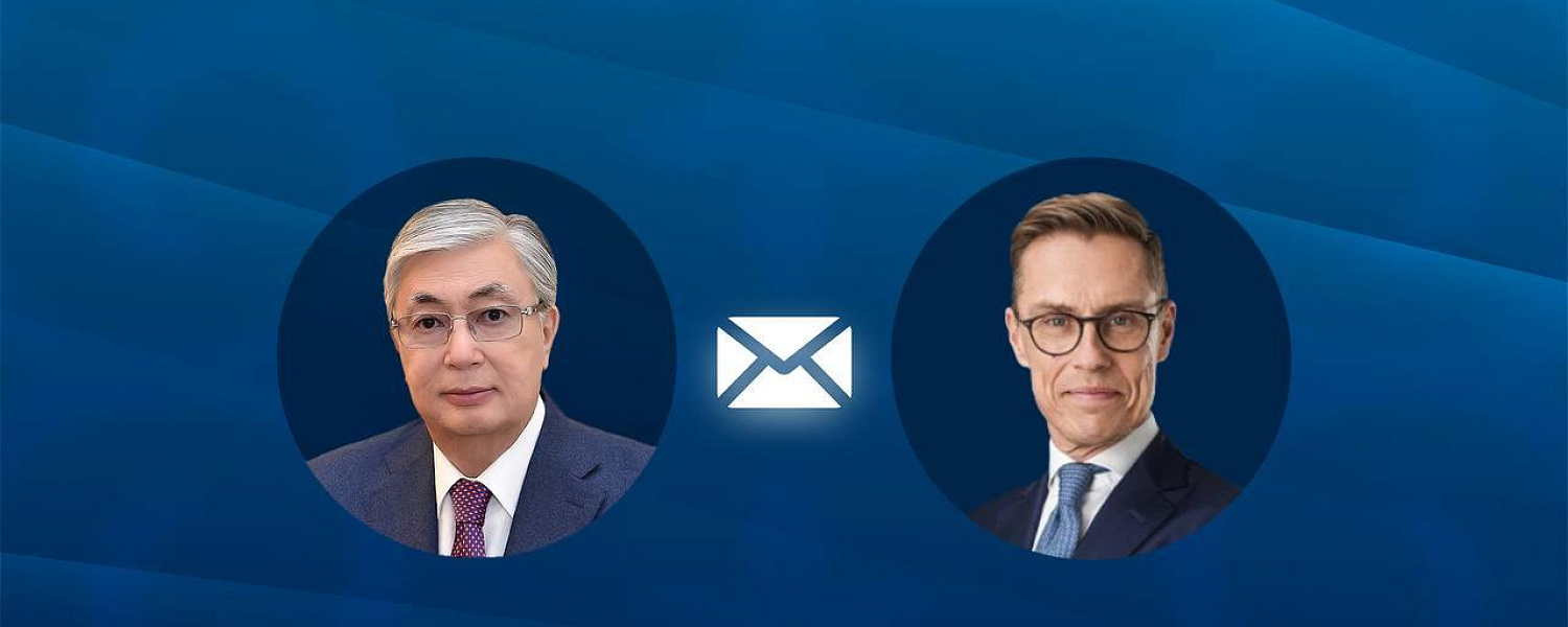 Токаев поздравил президента Финляндии