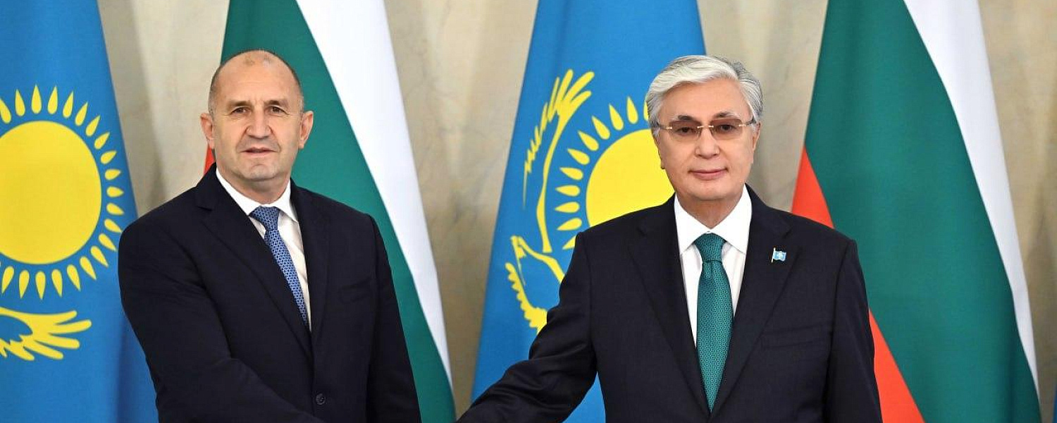 Президенты Казахстана и Болгарии провели переговоры