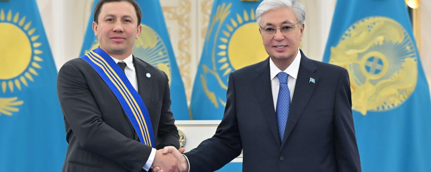 Токаев наградил Головкина орденом «Барыс» I степени