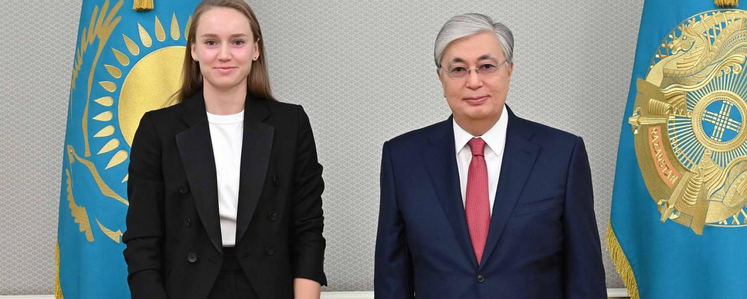 Токаев наградил Рыбакину орденом за победу на WTA 