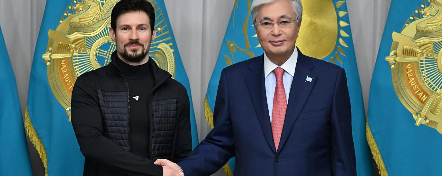 Дуров рассказал Токаеву о совместных проектах в сфере ИИ