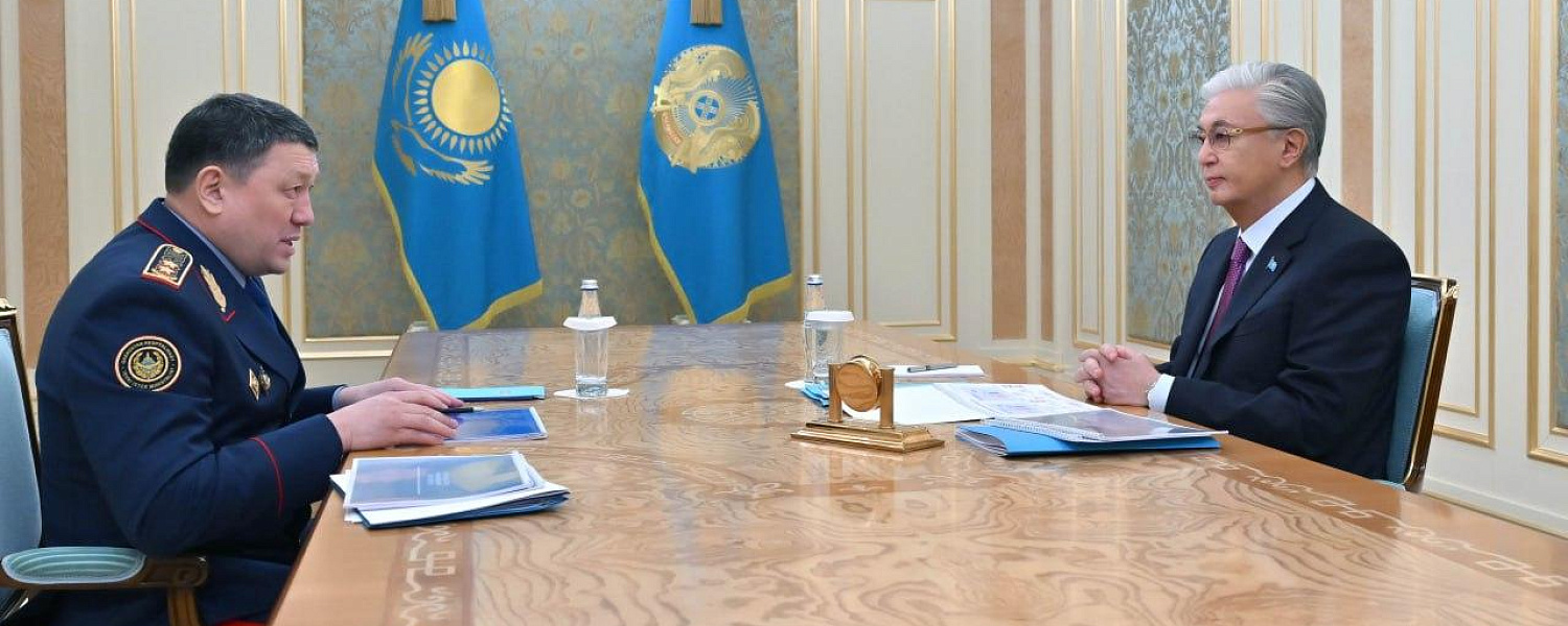Глава МВД доложил Токаеву о поимке криминальных групп 