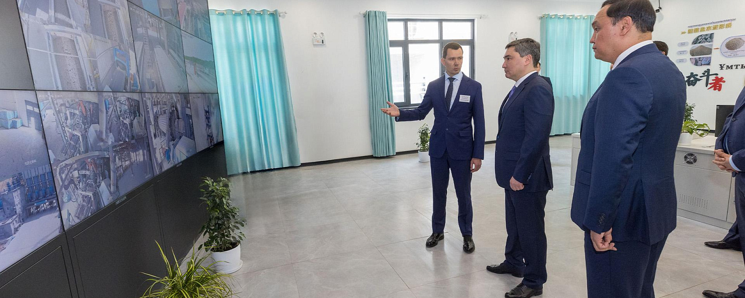 Как строят транспортно-логистический комплекс в Кордае